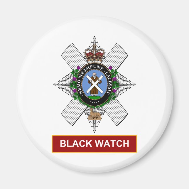 Black Watch Magnet (Framsidan)