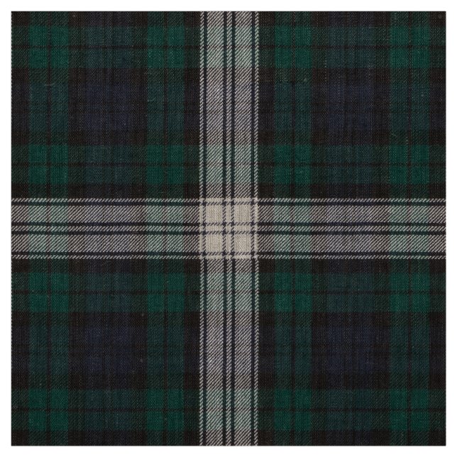 Black Watch Modern Original Scottish Tartan Tyg (Provkarta)