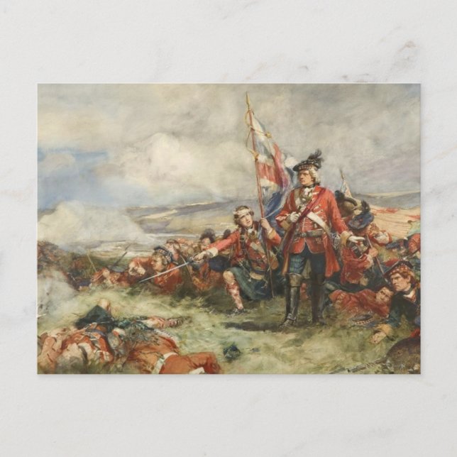 Black Watch på Fontenoy Vykort (Framsida)