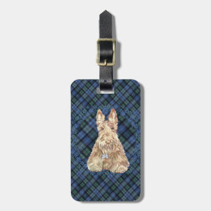 Black Watch-tartan Bagagebricka