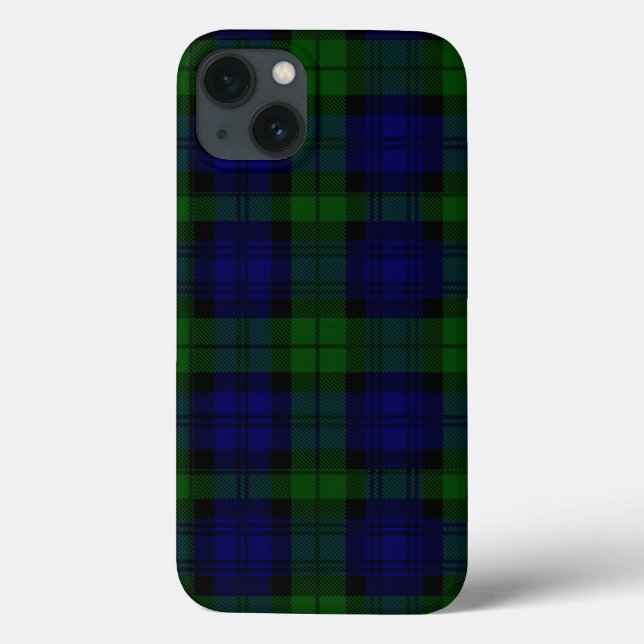 Black Watch Tartan Blue Grönt Play (Baksida)