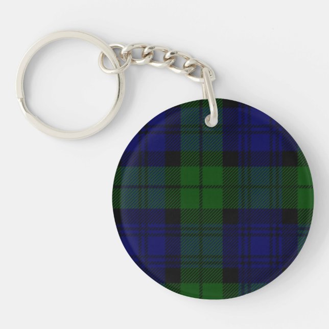Black Watch Tartan Blue Grönt Play (Framsidan)