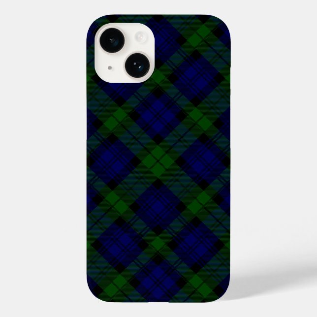 Black Watch Tartan Blue Grönt Play (Baksida)