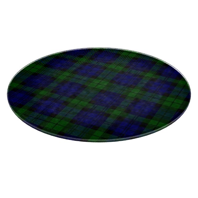 Black Watch Tartan Blue Grönt Play (Hörn)
