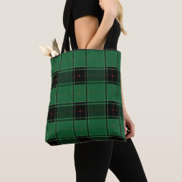 Black Watch Tartan Fabric Mönster Tygkasse
