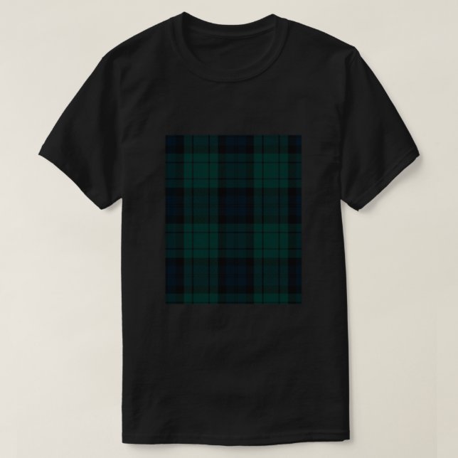 Black Watch tartan Graphic T Shirt (Design framsida)
