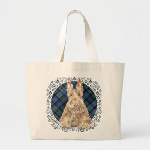 Black Watch-tartan Jumbo Tygkasse