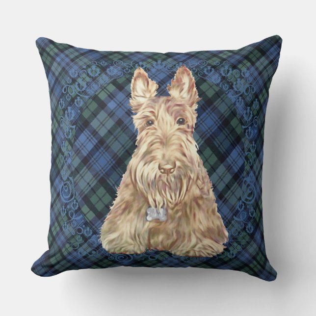 Black Watch-tartan Kudde (Framsida)