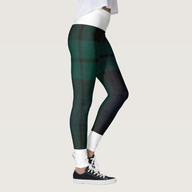 Black Watch Tartan Leggings (Höger)