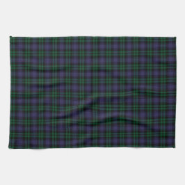 Black Watch Tartan, Plaid Kökshandduk