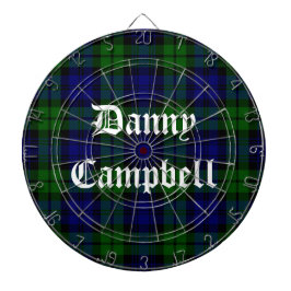 Black Watch Tartan Play Anpassningsbar Dart Board Piltavla