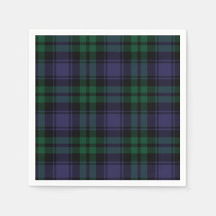Black Watch Tartan, Play Pappersservett
