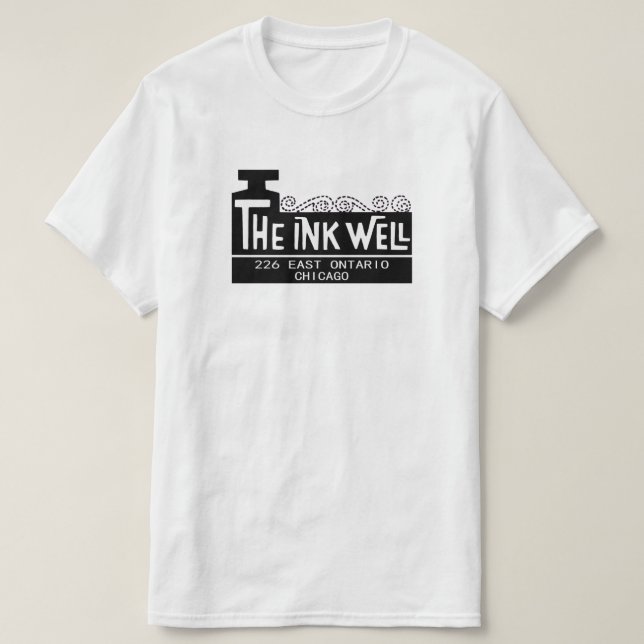 Bläck well NightClub, Chicago, IL Tee (Design framsida)