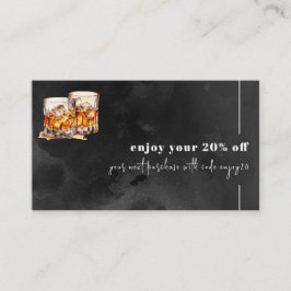 Black whiskey rabattkort