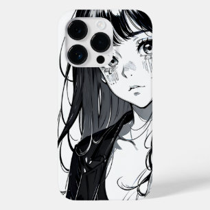 Black & White Anime Girl