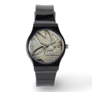 BLACK WHITE ANTIQUE EGYPTIAN HONEY BEEKEEPER ARMBANDSUR