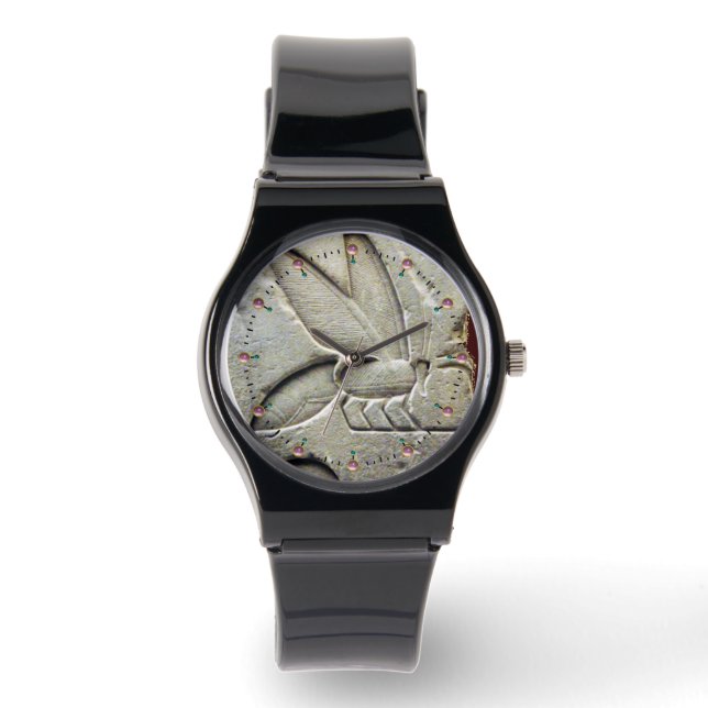 BLACK WHITE ANTIQUE EGYPTIAN HONEY BEEKEEPER ARMBANDSUR (Framsida)