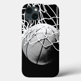Black White Basketball