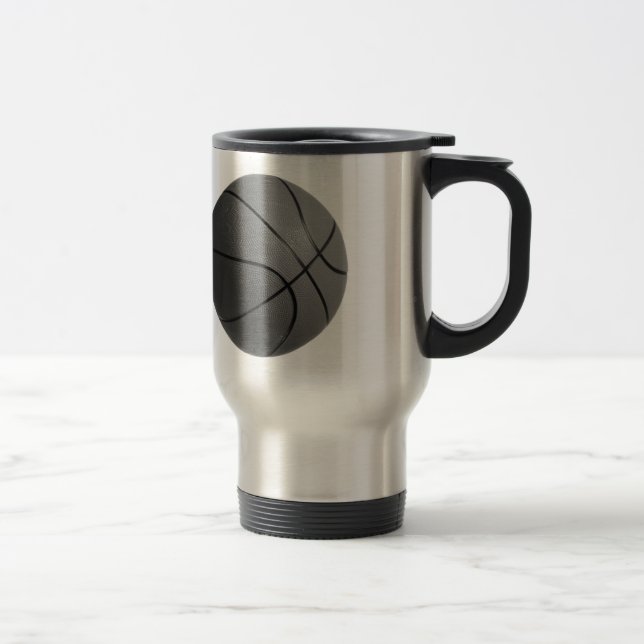 Black White Basketball Mugg (Höger)