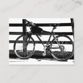 ©Black & White Bicycle på Sea Visitkort