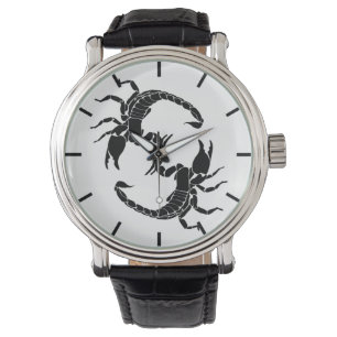 Black & White Brev S - två korpioner Armbandsur