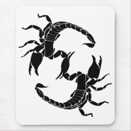 Black & White Brev S - två korpioner Musmatta