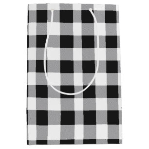 Black White Buffalo Gingham Check Play Helgdag