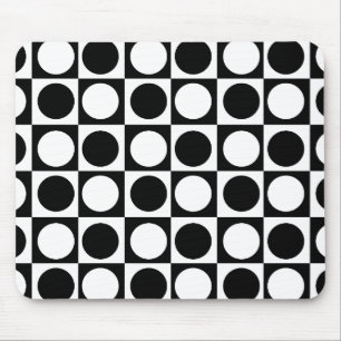 Black White Checkated Polka dots Musmatta