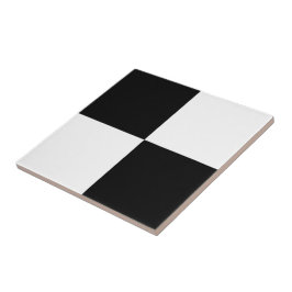 Black White Checker-designer Tile-keramik Kakelplatta