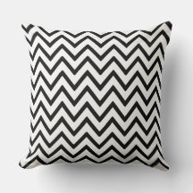 Black & White Chevron Zigzag Mönster