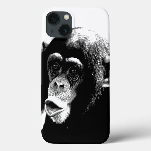 Black White Chimpanzee (Baksida)