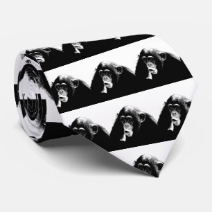 Black White Chimpanzee Slips