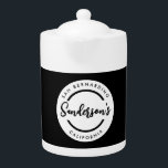 Black White City Town Ställe Location Namn Circle<br><div class="desc">Enkelt minsta möjliga chic är svart och vitt ställe namn i svart cirkel ring. Utformning av perfekten för hemmet,  kontoret och ditt företag. Anpassa den med valfri text.</div>