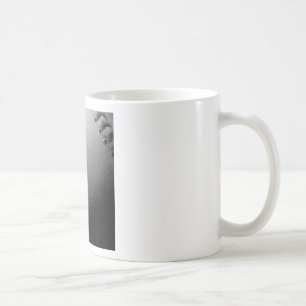 Black & White Close Baseball Kaffemugg