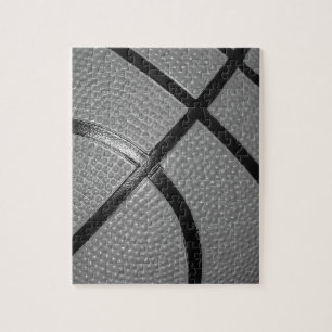 Black & White Close Basketball Pussel