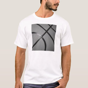 Black & White Close Basketball Tee