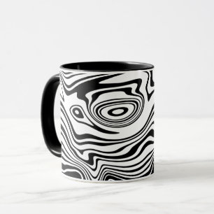 Black White Coffee Mugg