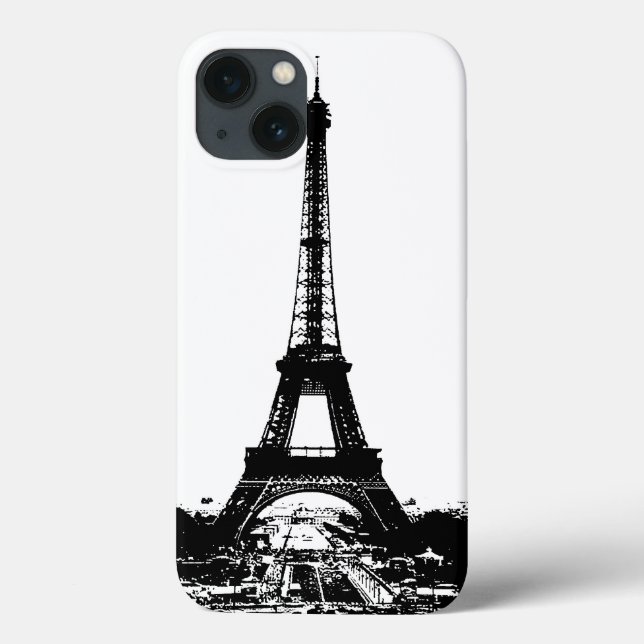 Black & White Eiffel Torn (Baksida)