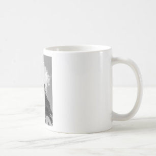 Black & White Eiffel Torn i Paris Kaffemugg