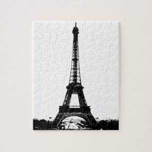 Black & White Eiffel Torn Pussel