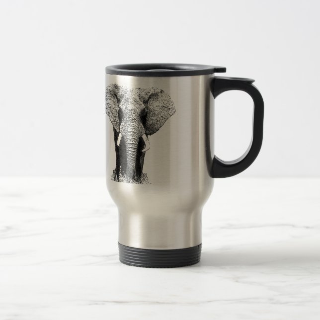 Black & White Elephant Resemugg (Höger)