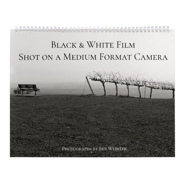 Black & White Film Calendar  Kalender (Omslag)