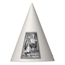 Black White Framed Birthday Red Riding Huva Varg