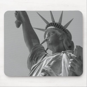 Black & White Frihetsgudinnan New York City Musmatta
