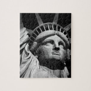 Black White-Frihetsgudinnan New York Pussel