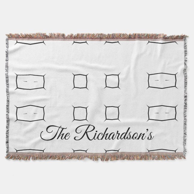 Black White Geometric Pattern | Minimal Abstract Filt (Framsidan)