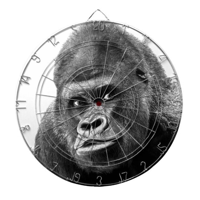 Black White Gorilla Piltavla (Framsidan)