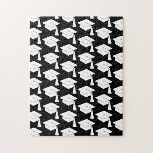 Black White Grad Cap Frustrstration Pussel