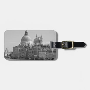 Black White Grand Canal Venice Italien Travel Bagagebricka