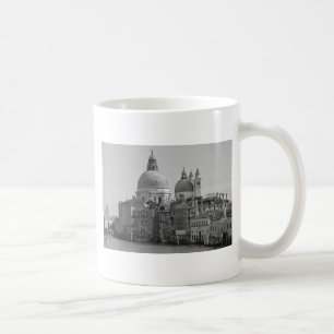 Black White Grand Canal Venice Italien Travel Kaffemugg
